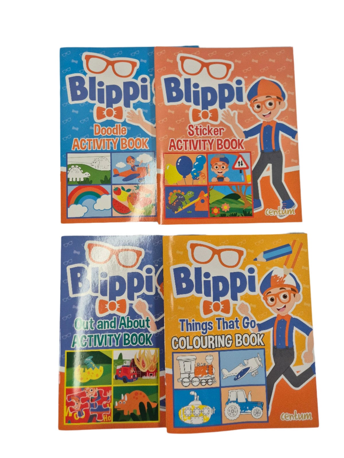 CENTUM Blippi tegevus raamatud + kleepsud