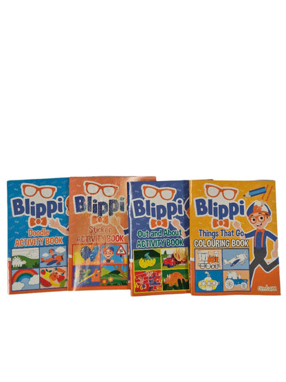 CENTUM Blippi tegevus raamatud + kleepsud