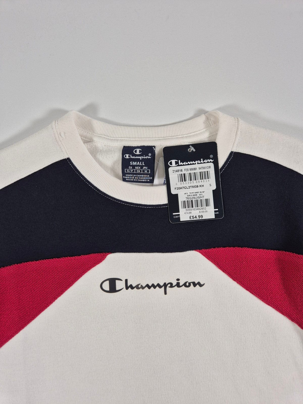 CHAMPION Meeste valge pusa