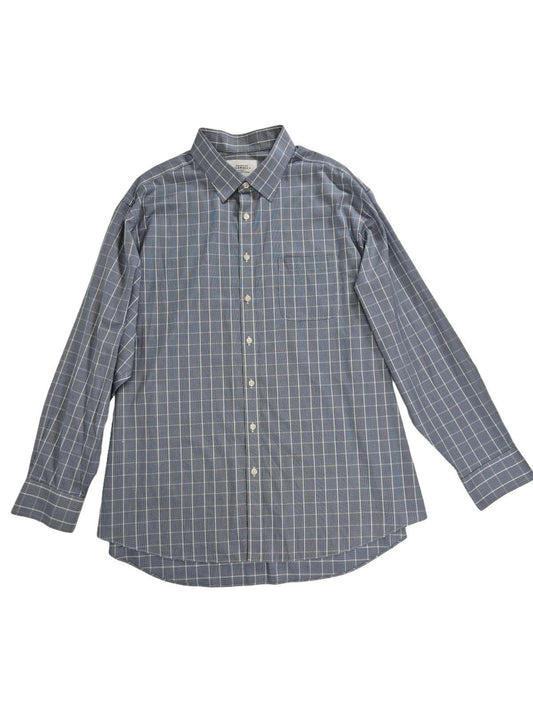CHARLES TYRWHITT Meeste sinine ruuduline triiksärk