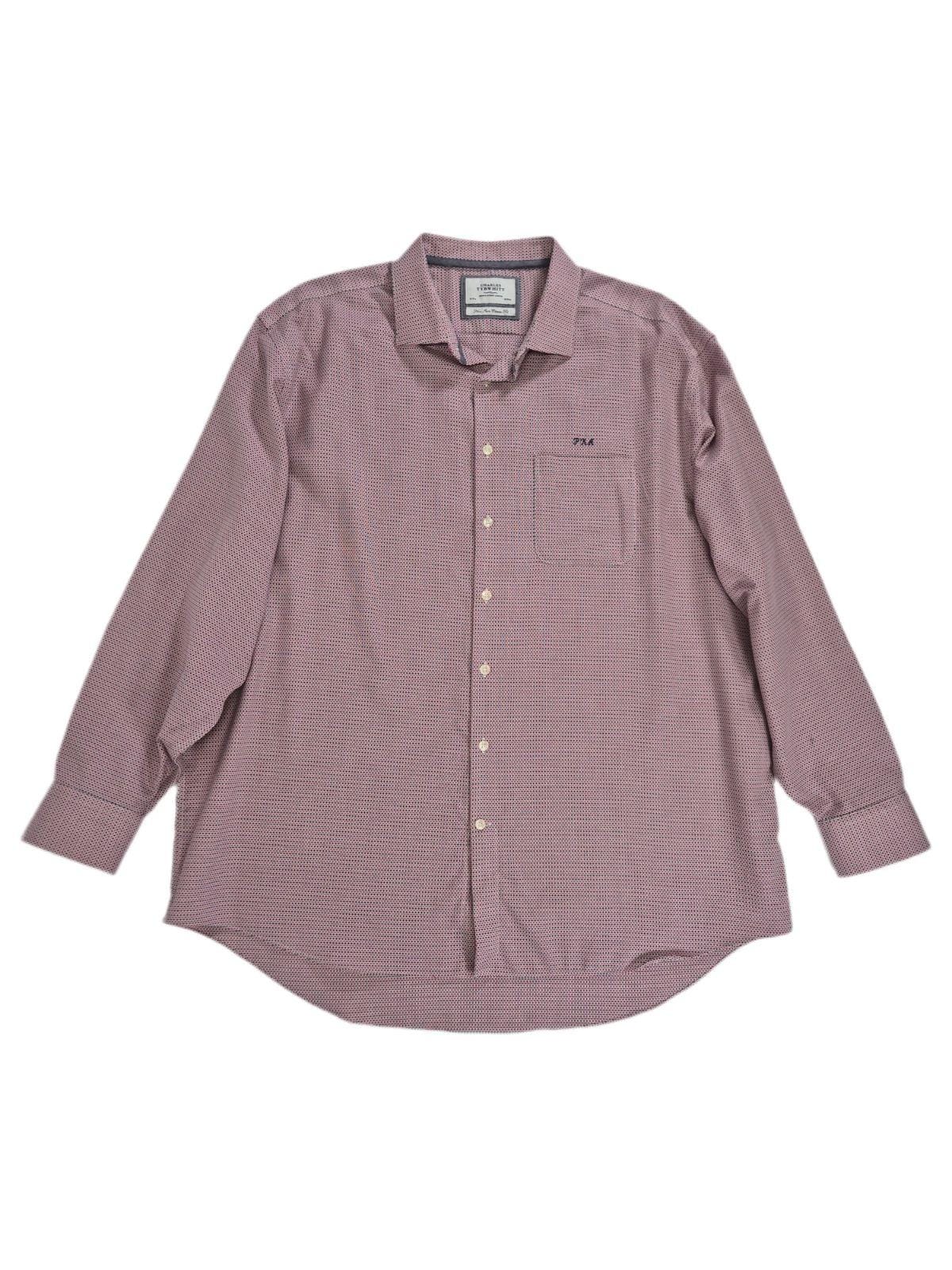 CHARLES TYRWHITT Meeste täpiline triiksärk