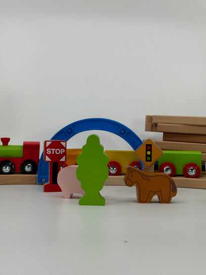 DUNELM Puidust raudtee 25-osaline
