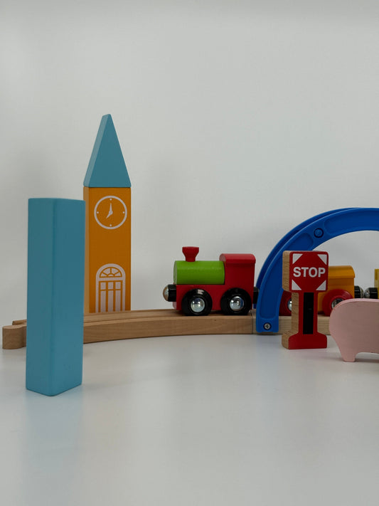 DUNELM Puidust raudtee 25-osaline