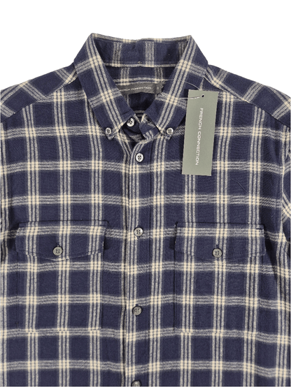 FRENCH CONNECTION Meeste ruuduline flanell pluus