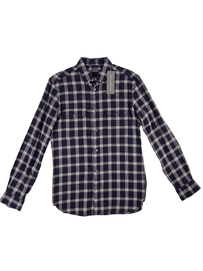 FRENCH CONNECTION Meeste ruuduline flanell pluus