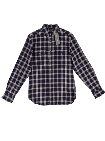 FRENCH CONNECTION Meeste ruuduline flanell pluus