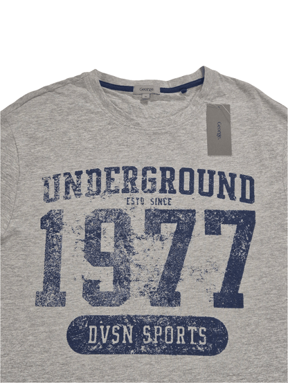 GEORGE Meeste hall T-särk