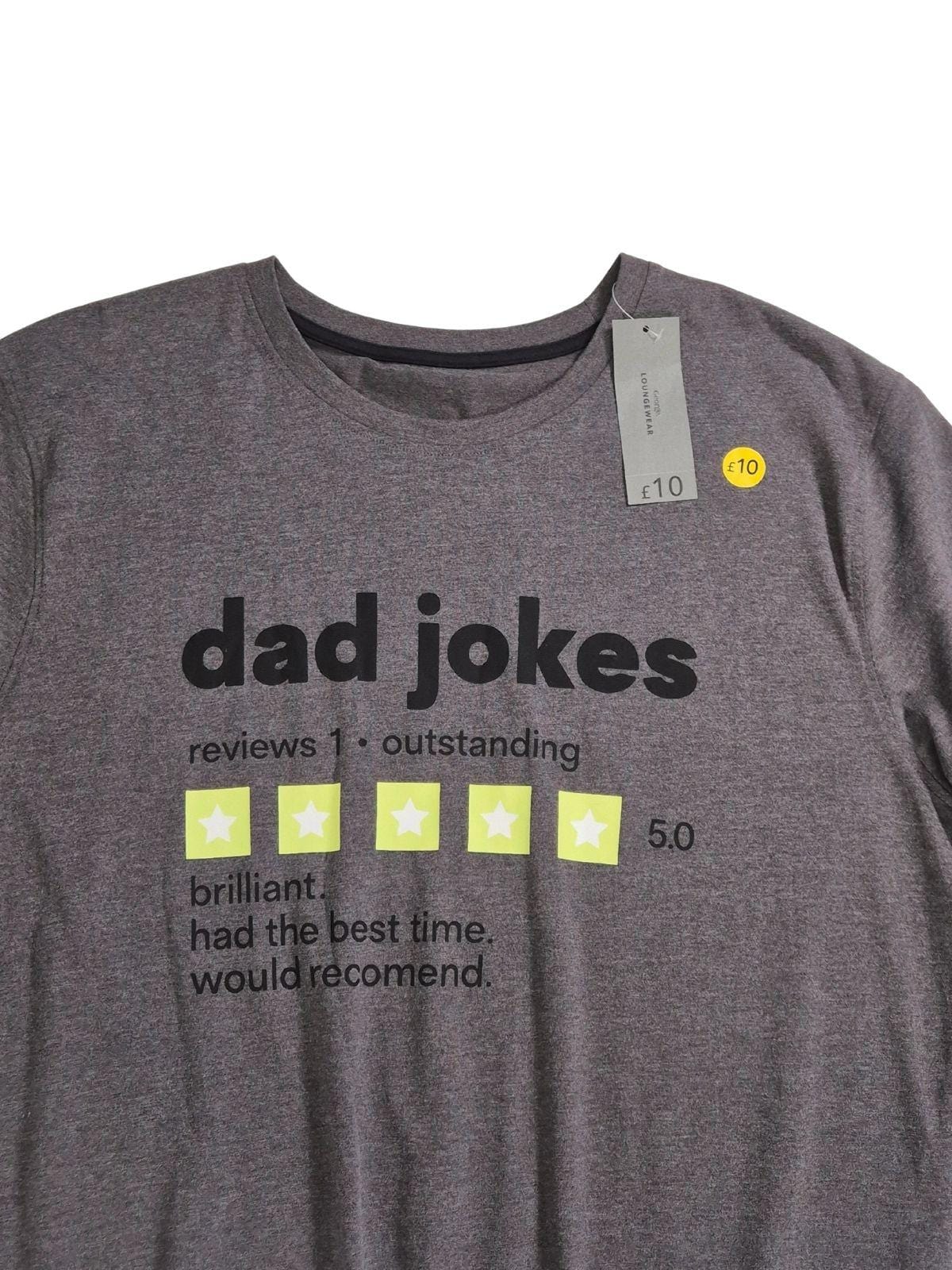 GEORGE Meeste hall T-särk dad jokes