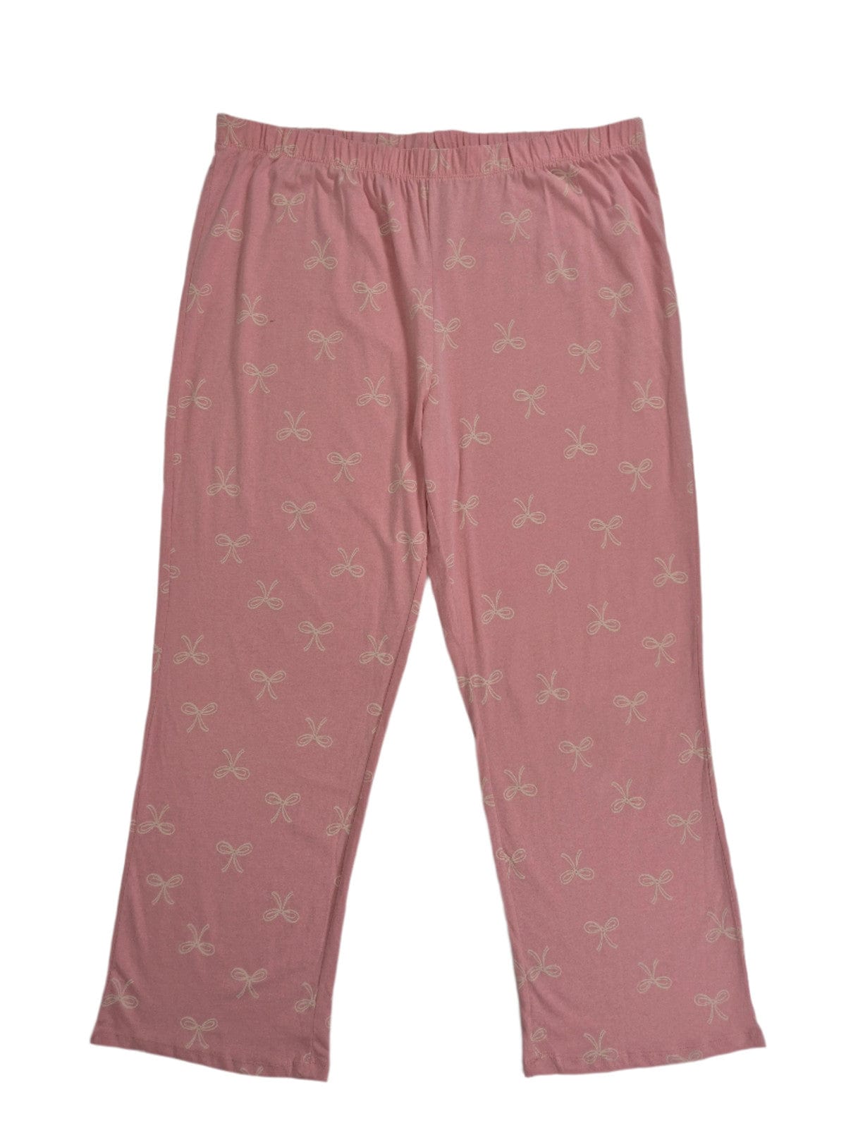 GEORGE Naiste roosad lipsukestega pidžaamapüksid