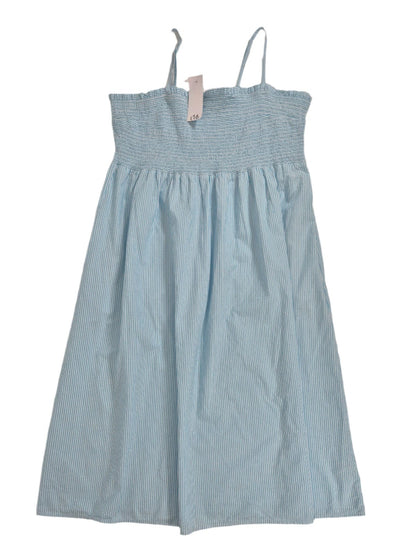 GEORGE Naiste sinine triibuline taskutega kleit