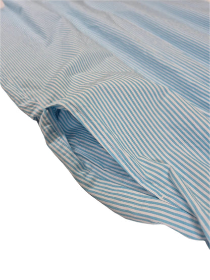 GEORGE Naiste sinine triibuline taskutega kleit