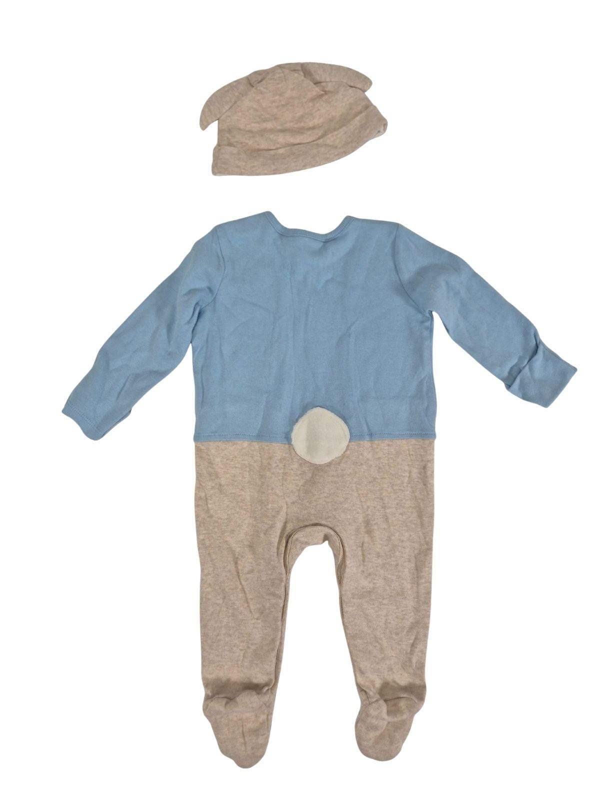 GEORGE Poiste beež komplekt sipukad + müts Peter Rabbit