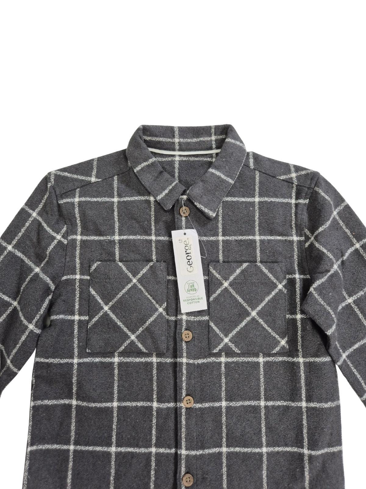 GEORGE Poiste hall flanell pluus