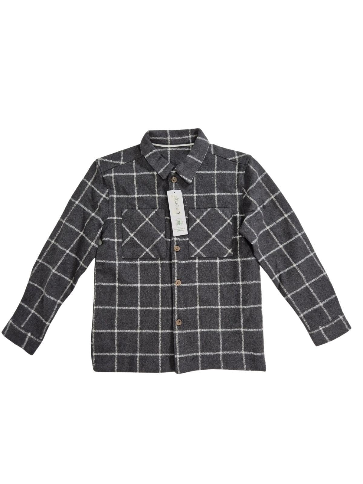 GEORGE Poiste hall flanell pluus