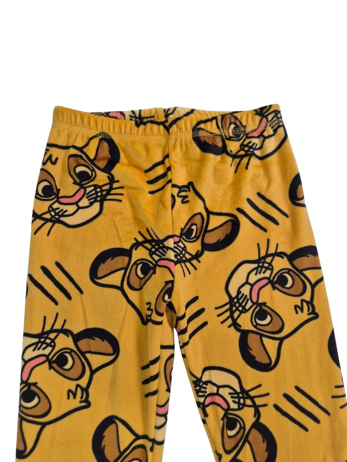 GEORGE Poiste kollased stretš sametised püksid Simba