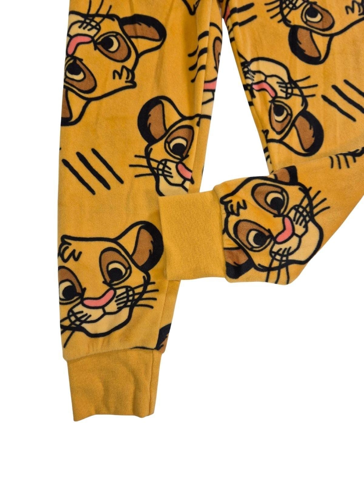 GEORGE Poiste kollased stretš sametised püksid Simba
