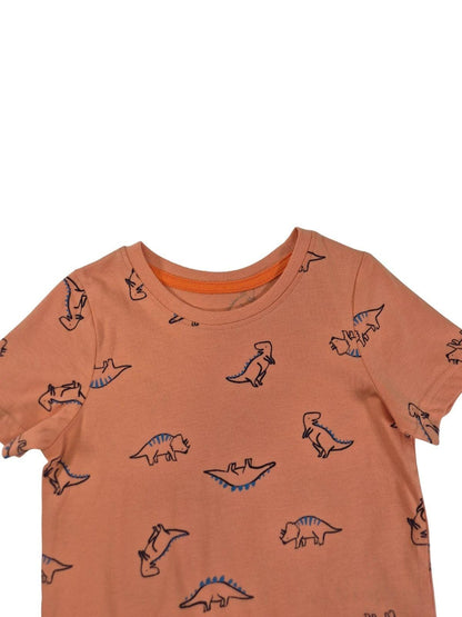 GEORGE Poiste oranž dinosaurustega pluus