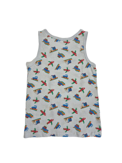 GEORGE Poiste sinine maika lennukid ja paadid