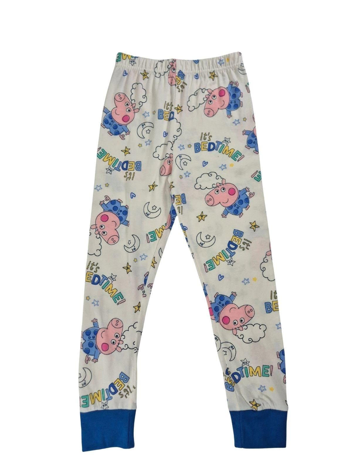 GEORGE Poiste valge pidžaama Peppa Pig