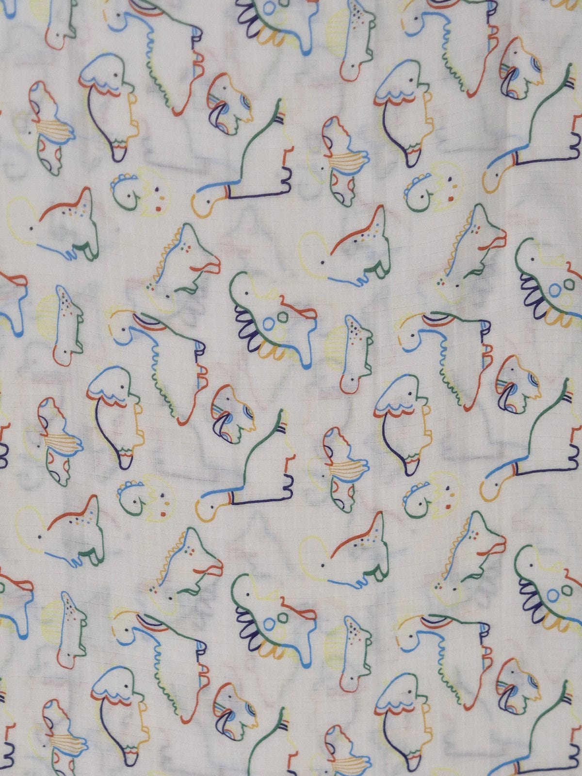 GEORGE Puuvillane lina dinosaurused