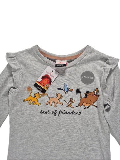 GEORGE Tüdrukute 3 osaline komplekt Simba