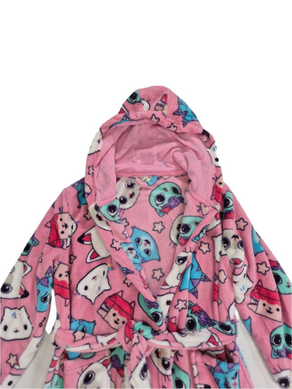 GEORGE Tüdrukute hommikumantel kassid