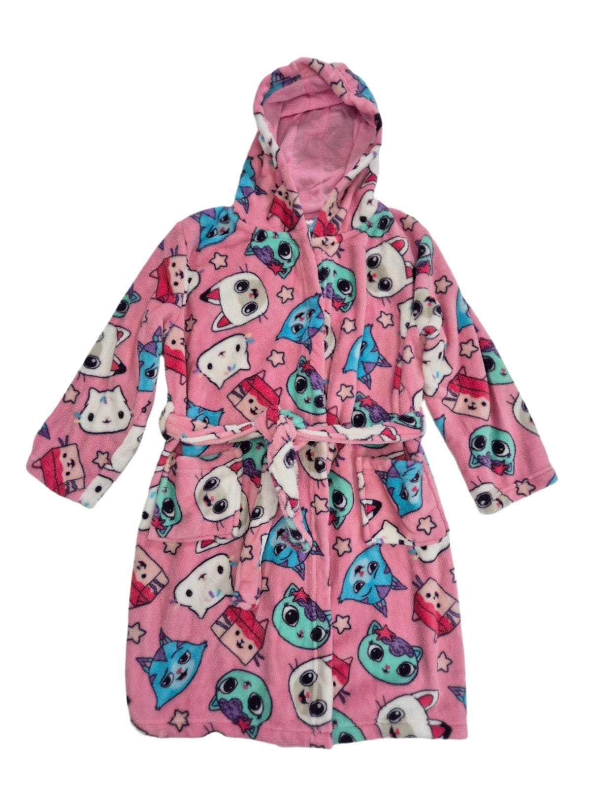 GEORGE Tüdrukute hommikumantel kassid