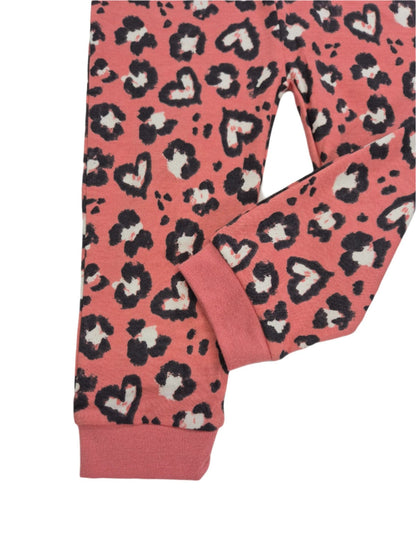 GEORGE Tüdrukute laigulised südametega püksid