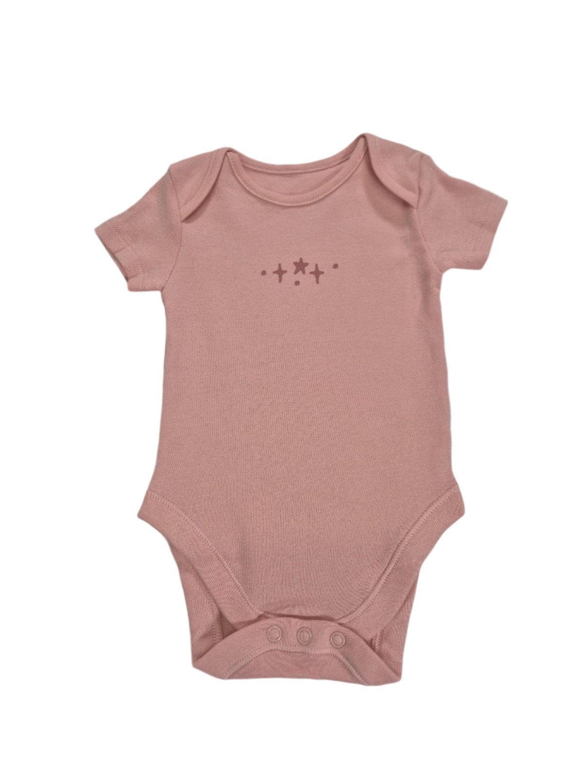 GEORGE Tüdrukute roosa bodi täht