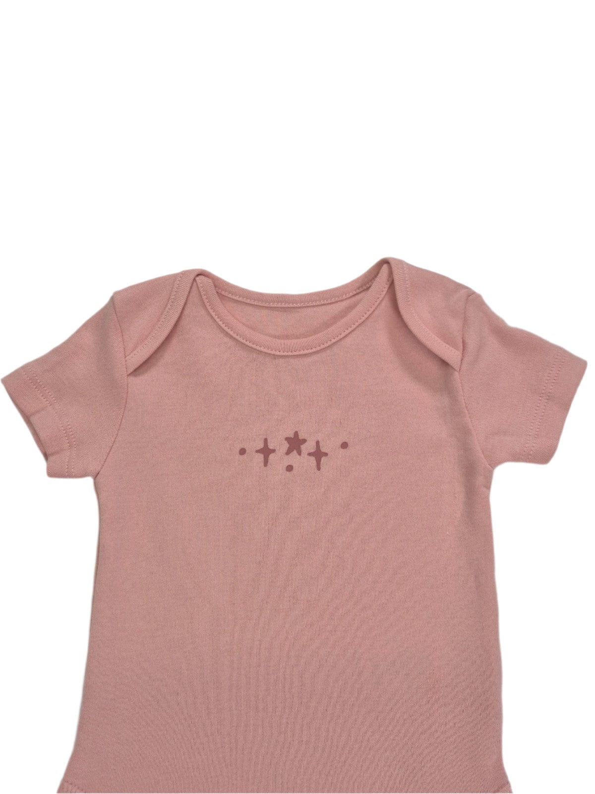 GEORGE Tüdrukute roosa bodi täht