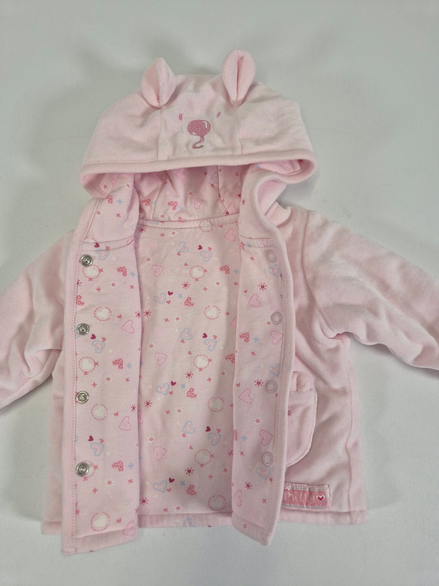 GEORGE Tüdrukute roosa jakk Milly