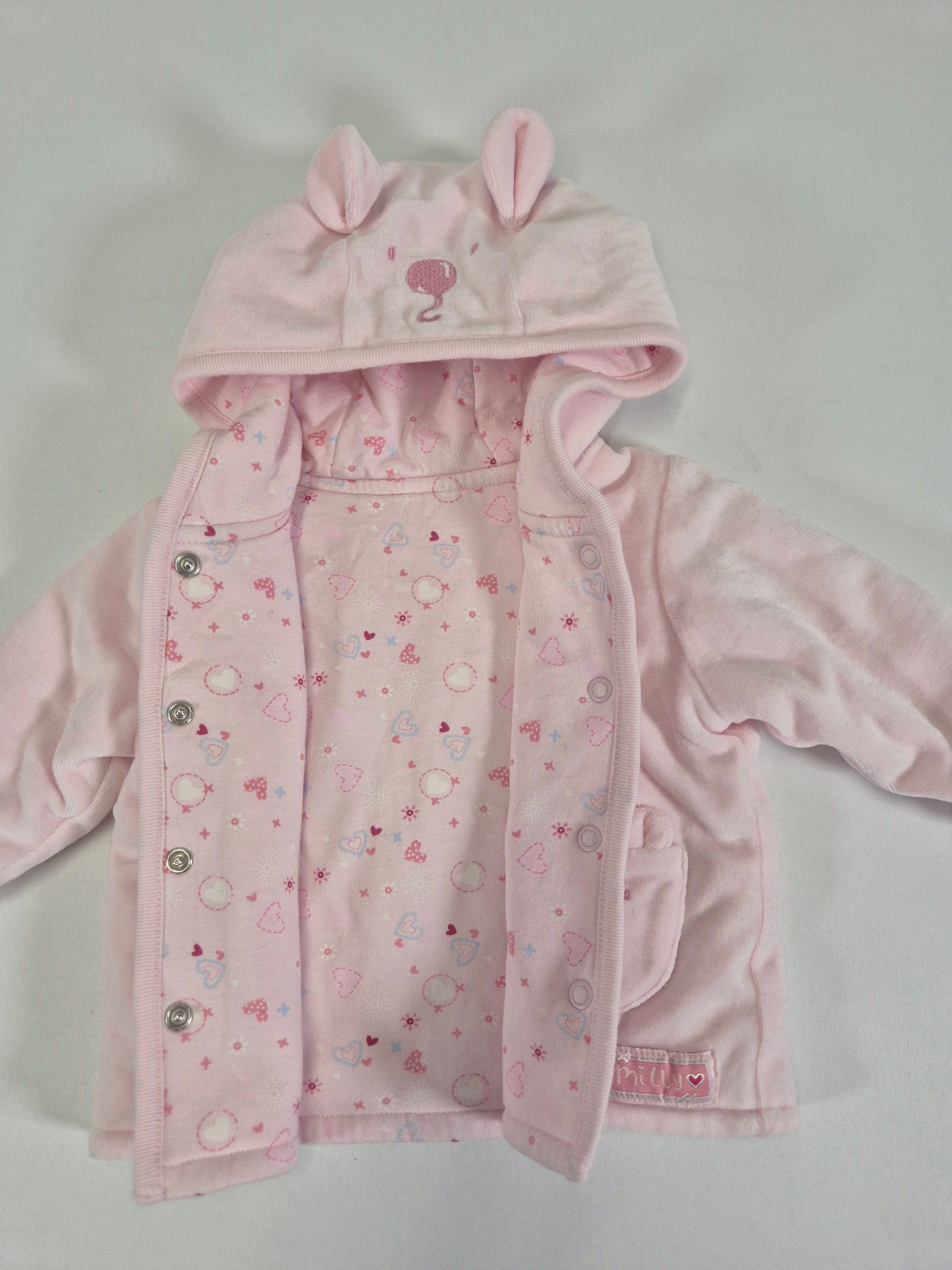 GEORGE Tüdrukute roosa jakk Milly