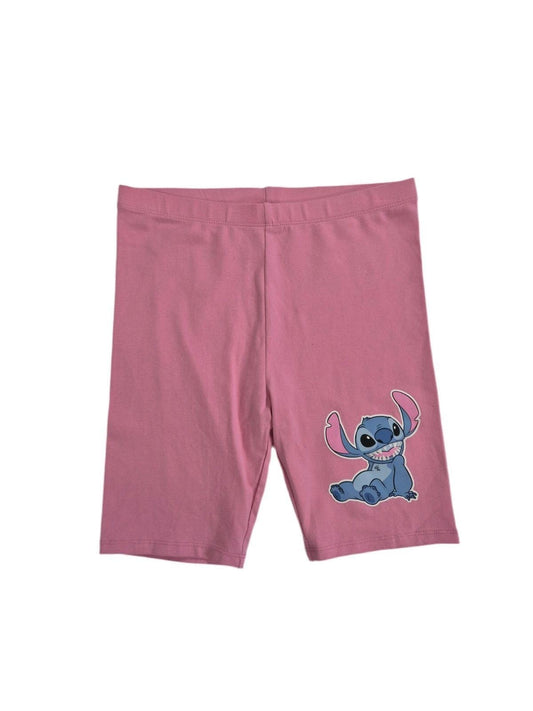 GEORGE Tüdrukute roosad lühikesed retuusid Stitch