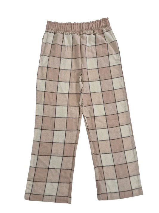 GEORGE Tüdrukute ruuduline flanell püksid