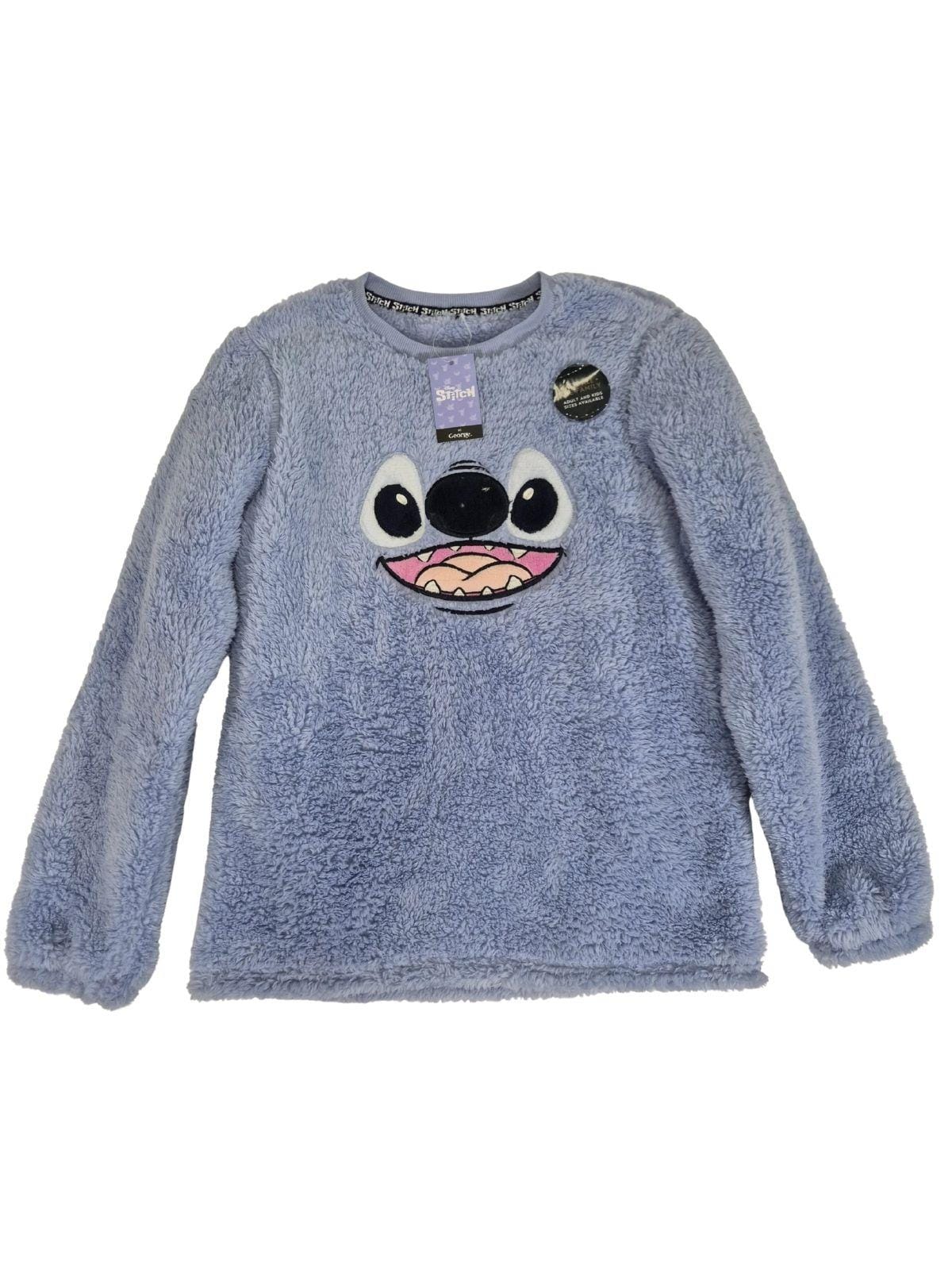 GEORGE Tüdrukute sinine fliis Stitch