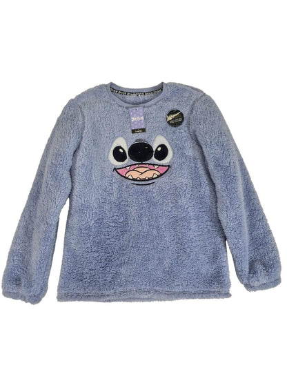 GEORGE Tüdrukute sinine fliis Stitch