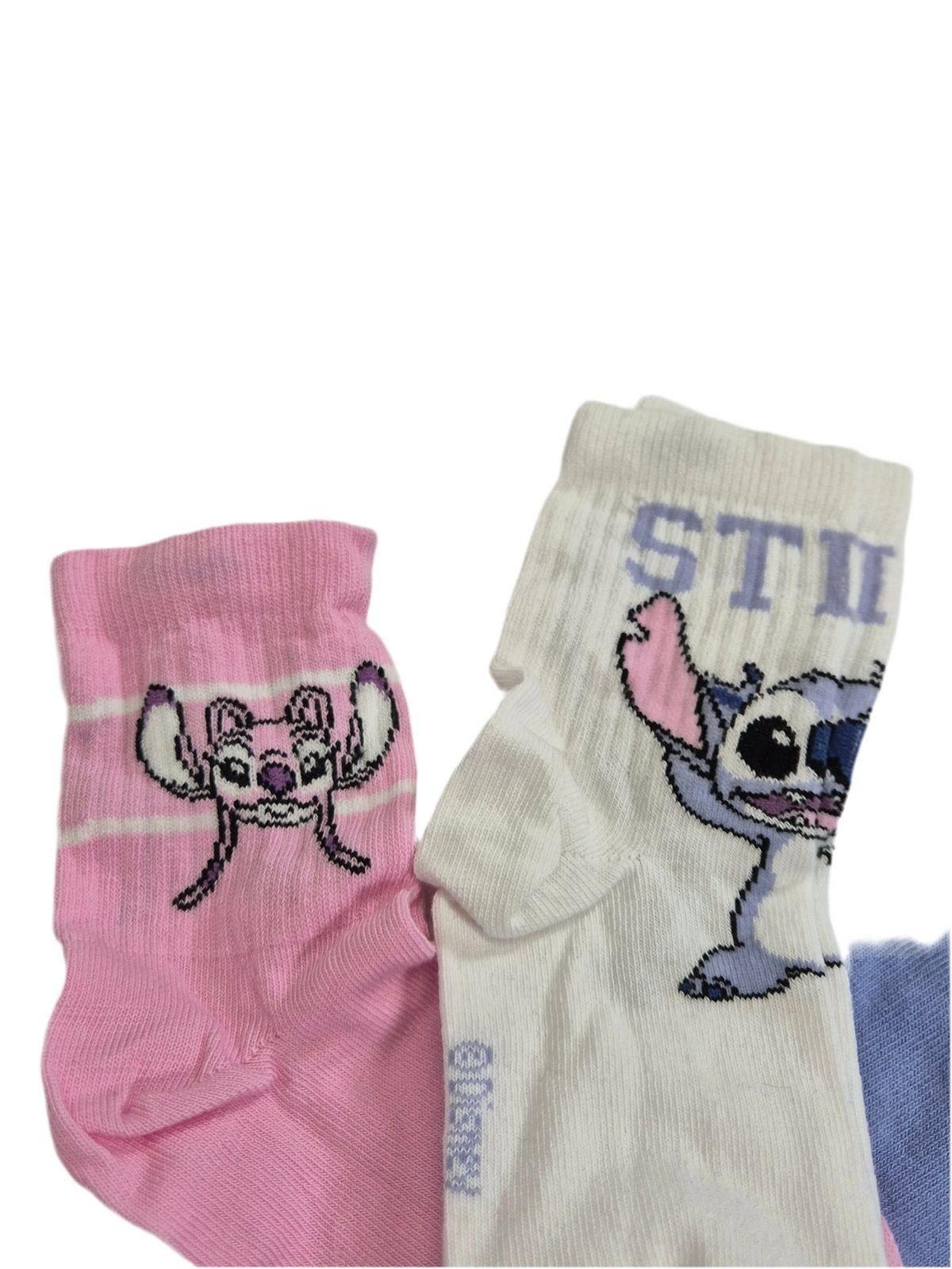 GEORGE Tüdrukute sokid Stitch 3paari