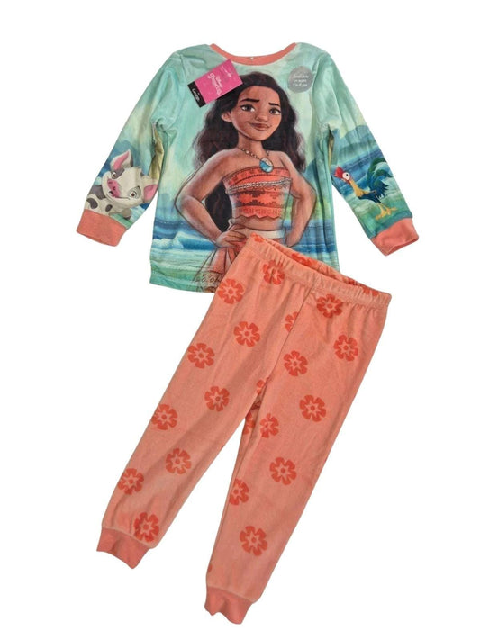 GEORGE Tüdrukute stretš samet komplekt Vaiana