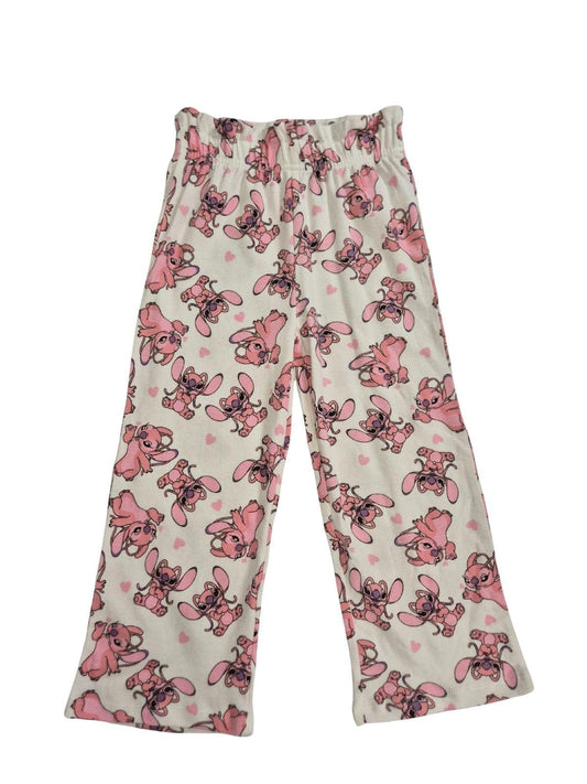 GEORGE Tüdrukute valged püksid Stitch