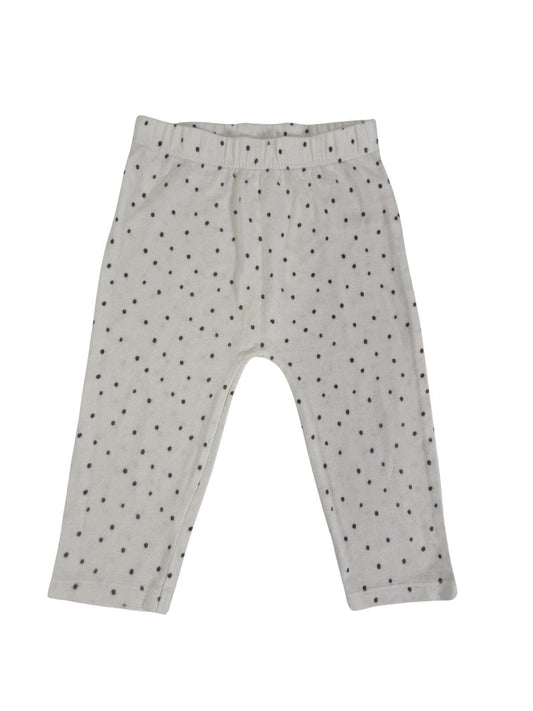 GEORGE Tüdrukute valged täpilised retuusid