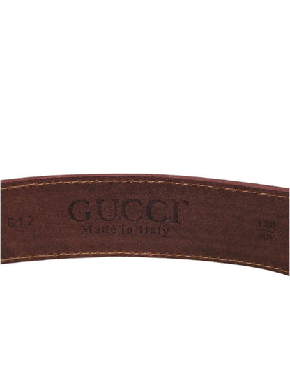 GUCCI Nahast punane vöö