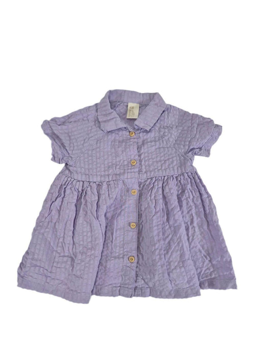 H&M Tüdrukute lilla kleit