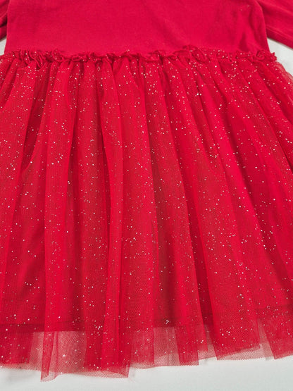 H&M Tüdrukute punane tüllkleit