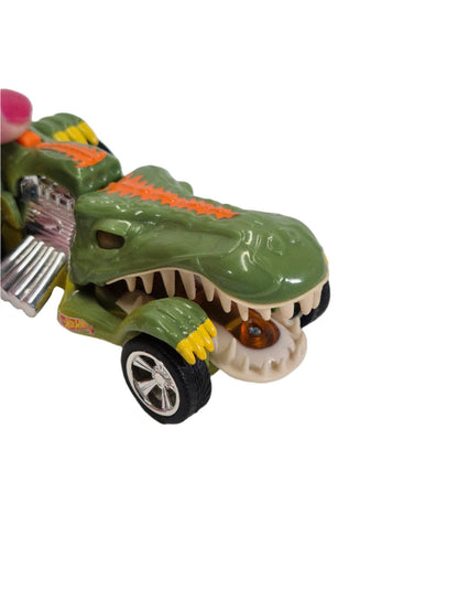 HOTWHEELS Auto dinosaurus, roheline