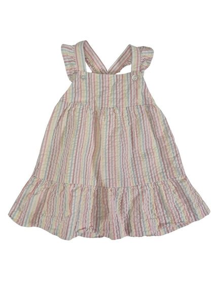 JOHN LEWIS Tüdrukute roosa triibuline kleit