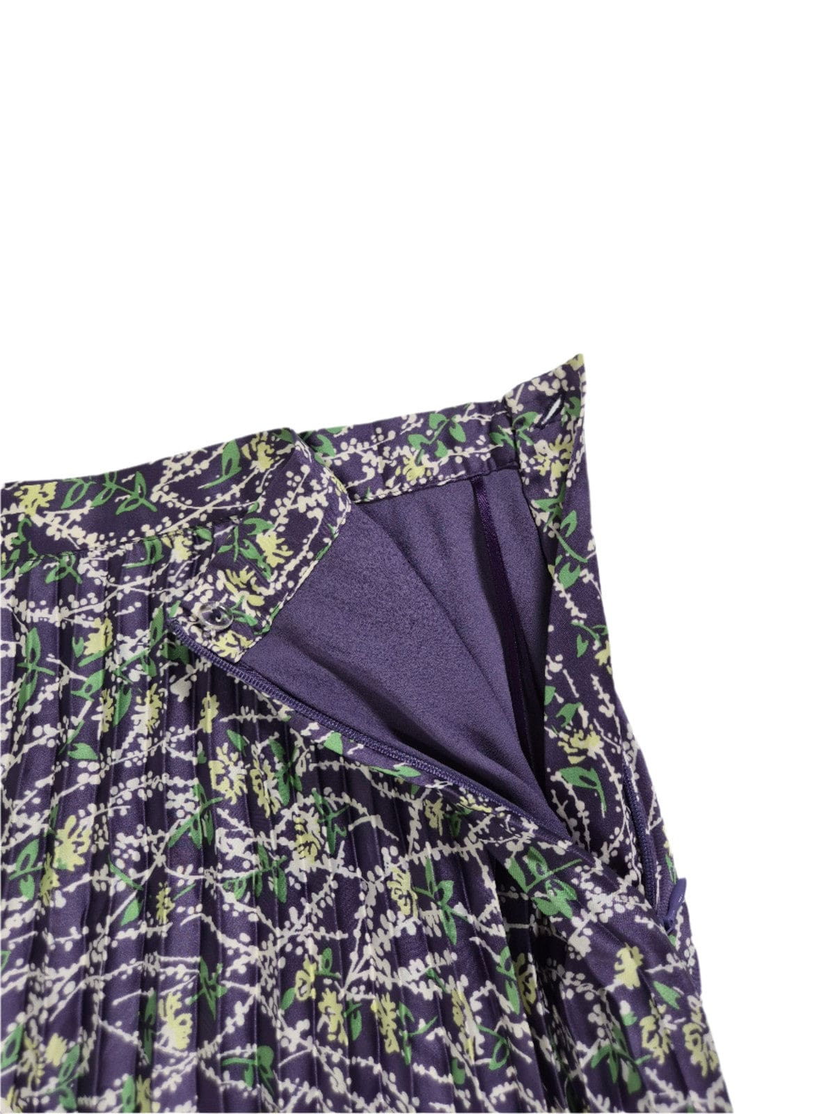 M&S Naiste lilleline plisseeritud seelik