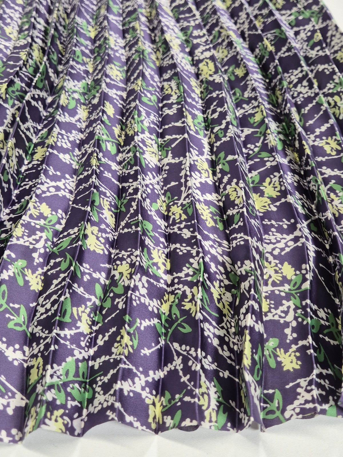 M&S Naiste lilleline plisseeritud seelik