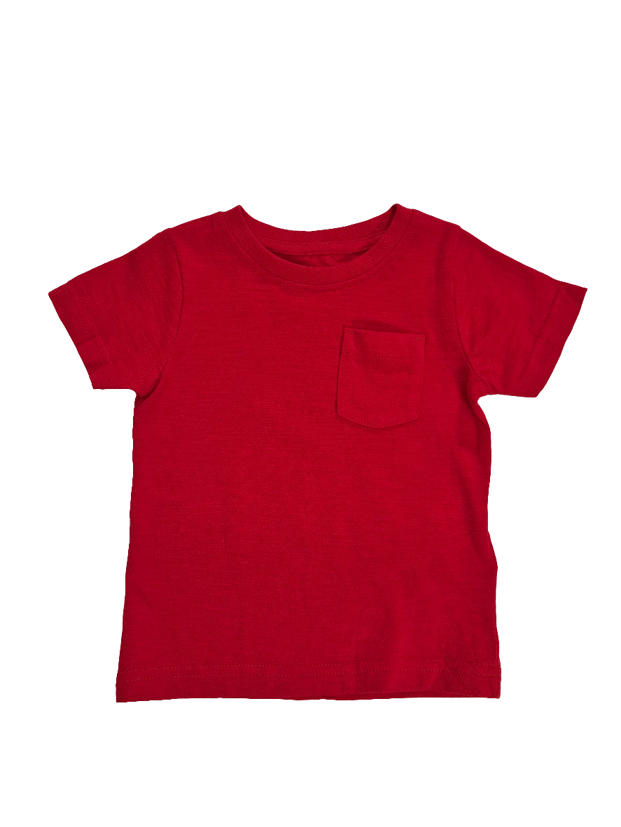 M&S Poiste punane taskuga pluus