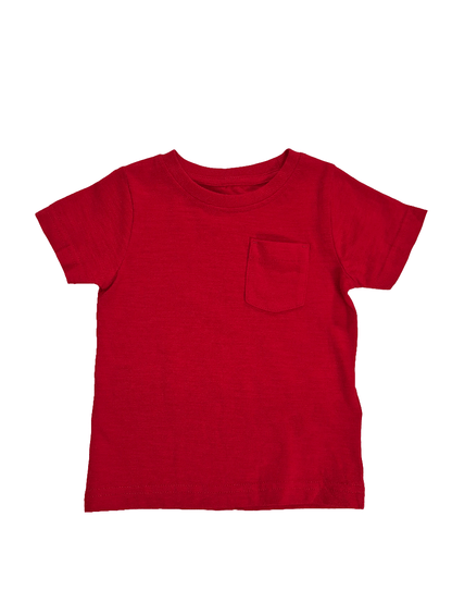 M&S Poiste punane taskuga pluus