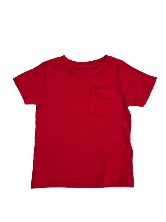 M&S Poiste punane taskuga pluus